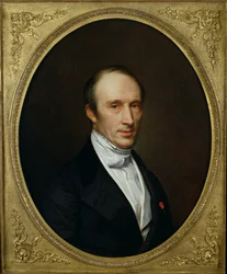 Porträtt av Louis Cauchy (1789-1857)